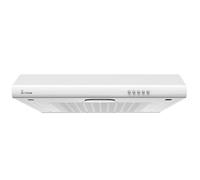 Hotte aspirante cuisine 60 cm | Hotte sous-encastrable| blanc | Opération bouton poussoir | UBH600W