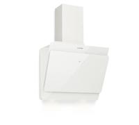 Hotte aspirante cuisine 60 cm - Klarstein - 600m³/h - hotte inclinee avec 3 vitesses - LED - hotte murale blanc