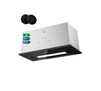 hotte aspirante encastrable 60cm 450m3/h 3 vitesses tactile et geste commande recyclage ou évacuation CD6931BK