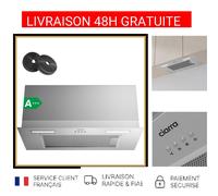 Hotte Aspirante Encastrable CIARRA 60cm 704m³/h Inox LED Silencieuse