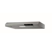 Hotte aspirante encastrable Respekta sous plan | Hotte encastrable sous plan 50 cm | Boîtier métallique blanc | Fonction d'évacuation et de recyclage de l'air | DH520WL | C | 52 - 68 dB