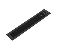Klarstein Brisa Hotte Aspirante 60 cm - Cee A+, Débit 710 M³/H, Silencieuse 42-66 dB, Commande Tactile, Led, Technologie Flip-Open, Acier Inox, Hotte Encastrable De Plan De Travail
