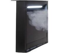 Klarstein Royal Flush 90cm 604,1m³/h Hotte Plan de Travail Noir APP