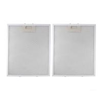 hotte aspirante filtre plaque de cuisson Lot de 2 filtres à graisse en maille métallique for hotte aspirante de cuisine, 280 x 371 x 9 mm