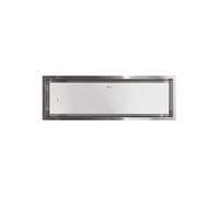 Hotte aspirante - - GCH 974 SU 90 Diamond - 850 m³/h - Acier inoxydable - Verre blanc
