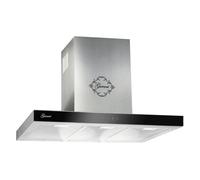 Hotte aspirante Gurari 462 IS Prime 90 cm acier inoxydable, 1000 m³/h, 3 niveaux, TouchControl, télécommande, hotte murale, hotte