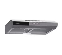 Contempo 60 Hotte aspirante encastrée 60 cm 200 m³/h LED Acier inoxydable Acrylique B