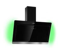 Hotte décorative murale KLARSTEIN Hotte aspirante - Aurora Eco 90 - 550 m³/h - 90 cm - éclairage LED - Noir