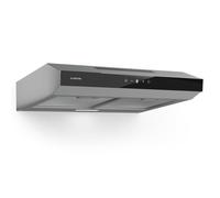 Hotte aspirante - Klarstein - Contempo Neo - 60 cm - 175 m³/h - Acier inoxydable/Verre acrylique
