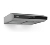 Contempo Neo hotte encastrée extraction/recyclage capacité d'extraction 175 m³/h SenseControl commande tactile intégrée, façade en acier inoxydable / verre acrylique B