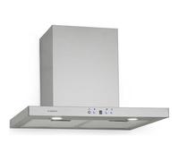 Hotte aspirante Klarstein Limelight 60 cm - Hotte murale 600 m³/h - LED Argent