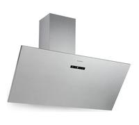 Klarstein Hotte aspirante Silver Lining 90 – tête libre 90 cm, 3 vitesses, 568 m³/h, classe A, Inox