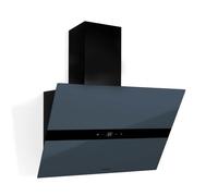 Klarstein WiFusion Hotte aspirante smart 60 cm Contrôle avec app WiFi LED 680 m³-h A++ Gris foncé