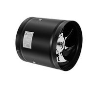 Hotte aspirante mobile - 40 W - Débit d'air 353 CFM - 2800 tr/min - Moteur en cuivre à 7 feuilles - Pour cuisine, cave et atelier - Noir