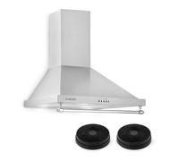 Hotte aspirante murale Klarstein Montblanc 60cm - 610m³/h - classe A - gris