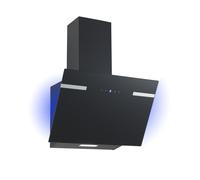 Hotte Aspirante Murale Schräghaube Sans Tête 60 Cm Noir Respekta