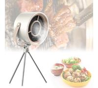 Hotte aspirante portable, mini hotte aspirante à faible bruit, avec 3 vitesses de filtre de ventilateur d'échappement, filtre réglable, amovible, lavable, pour cuisine, maison, barbecue, hot pot