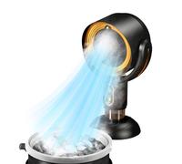 Hotte aspirante Portable, Mini Hotte et Purificateur d'air 2 en 1, Aspiration, Hotte de Bureau, Ventilateur Extracteur pour Cuisine, Camping, BBQ, Hot Pot