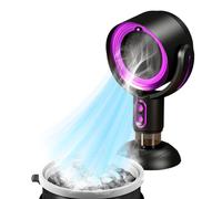 Hotte Aspirante Portable, Mini Hotte et Purificateur d'Air 2 en 1, Puissance d'Aspiration, Hotte de Bureau, Hotte Extracteur 2 Niveaux, Ventilateur Extracteur pour Cuisine, Camping, BBQ, Hot Pot,