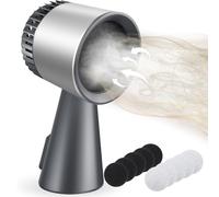 Hotte aspirante portable, ventilateur d'échappement de cuisine avec 3 vitesses, grande collecte d'huile et faible bruit, hotte sans conduit avec filtre en aluminium amovible pour casserole chaude
