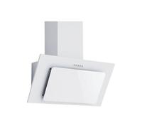 Hotte aspirante Respekta/Hotte îlot de 60 cm/Boîtier en métal avec écran en verre en blanc/Fonction d'extraction et de recyclage de l'air / CH33060WB / B / 51 - 63,5 dB