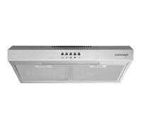 Hotte aspirante sous meuble de 50 cm avec éclairage LED argent OPP1250SS