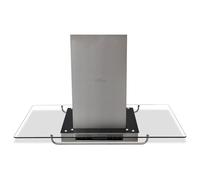 VidaXL 50167 hotte Îlot Argent 750 m³/h