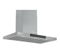 Hotte Bosch DWB97JP50 - Série 6 - Murale - 427 m³/h - 55 dB - 3 vitesses + 2 intensif - Inox