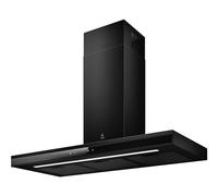 Hotte de Cuisine Mur Elica 90 cm a Évacuation / Recyclage Adéle PRF0182410 Noir