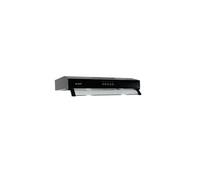 hotte casquette 60 cm noir 210 m3/h 100w - marque française
