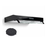 Hotte casquette - BELDEKO - RIVAGE ECO 60 BK - 60 cm - Noir - Moteur Brushless