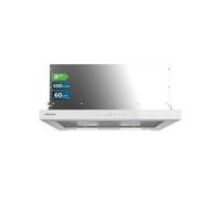 Cecotec Hotte aspirante télescopique Flux TLT 605500 60 cm 70W 550 m³/h A++ Blanc/Noir