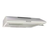 Hotte casquette GLEM blanc avec visière - CUISIBANE - ELGLXHC150A Inox, Blanc G