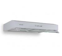 Hotte casquette Rivage 60 cm en blanche - Performance A+ design extra-plat BelDeko Eco