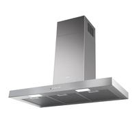 Hotte décorative Faber Box Value X A90 Inox - Evacuation - 500 m3/h - LED