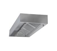 Hotte Cubique Profondeur 1100 avec Led et Sans Moteur - Longueur 1600