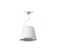 Hotte cuisine suspendue inox blanc JUNO 50 cm - Nouvelle version