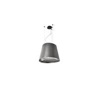 Hotte cuisine suspendue recyclage JUNO URBAN effet fonte 50 cm