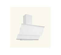 Hotte cuisine verticale LUKO verre trempé blanc 90 cm