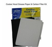 Paxanpax PCK003 Kit universel de filtres à graisse et charbon pour hotte aspirante, 4 pièces (lot de 1), 90 cm