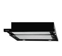 Cata Hotte télescopique TF 2003 GBK – 2 niveaux, commande mécanique, verre noir