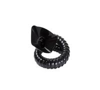 Hotte d'aspiration de poussières universelle flexible, for l'extraction des fumées de soudage laser en laboratoire, avec vanne et buse circulaire(Black,7.5 x 300cm/3 x 118.1")