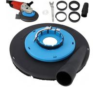 Hotte d'aspiration professionnelle pour meuleuse d'angle 230 mm - kit d'aspiration et de collecte des poussières ponceuse à béton
