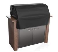 Hotte de barbecue en tissu Oxford 210D pour protection contre les intempéries, conçue pour différents modèles de grill, facile à nettoyer (81 x 66 x 61 cm)
