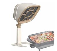 Hotte de bureau, hotte portable 3200 tr/min, extracteur de casserole chaude pour barbecue, réglage de l'angle de la hauteur, lavable, pour la maison, la cuisine, la casserole chaude, cadeau pour un