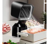 Hotte de bureau, hotte portable, avec boîte de stockage d'huile de grande capacité, mode 2 vitesses, aspiration forte de 3,1㎡/min, faible bruit, mini hotte de bureau for cuisine, maison, barbecue, mar