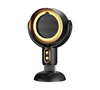 Hotte de bureau portable avec extracteur d'air et charment USB, angle réglable for camping pique-nique(Gold)