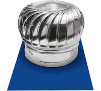 Hotte de cheminée rotative en Acier Inoxydable 304 avec Couvercle Anti-refoulement, Protection Anti-Oiseaux, hélice, Ventilateur Turbine et Chapeau de cheminée