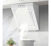 Hotte De Cuisine 180 W, Ventilateur D'extraction En Acier Inoxydable À Aspiration Latérale 270 Pa Avec Lumière LED 3 W, 17 M³/min, 380 Mm, Petite Hotte De Cuisine À Faible Bruit Pour Cuisine