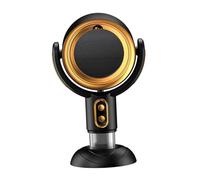 Hotte de cuisine de bureau, ventilateur d'extraction de comptoir de cuisine, 8 W, 5 V, alimenté par USB, faible bruit, facile à utiliser, hotte aspirante for la friture de cuisine, violet317(Color:Gol